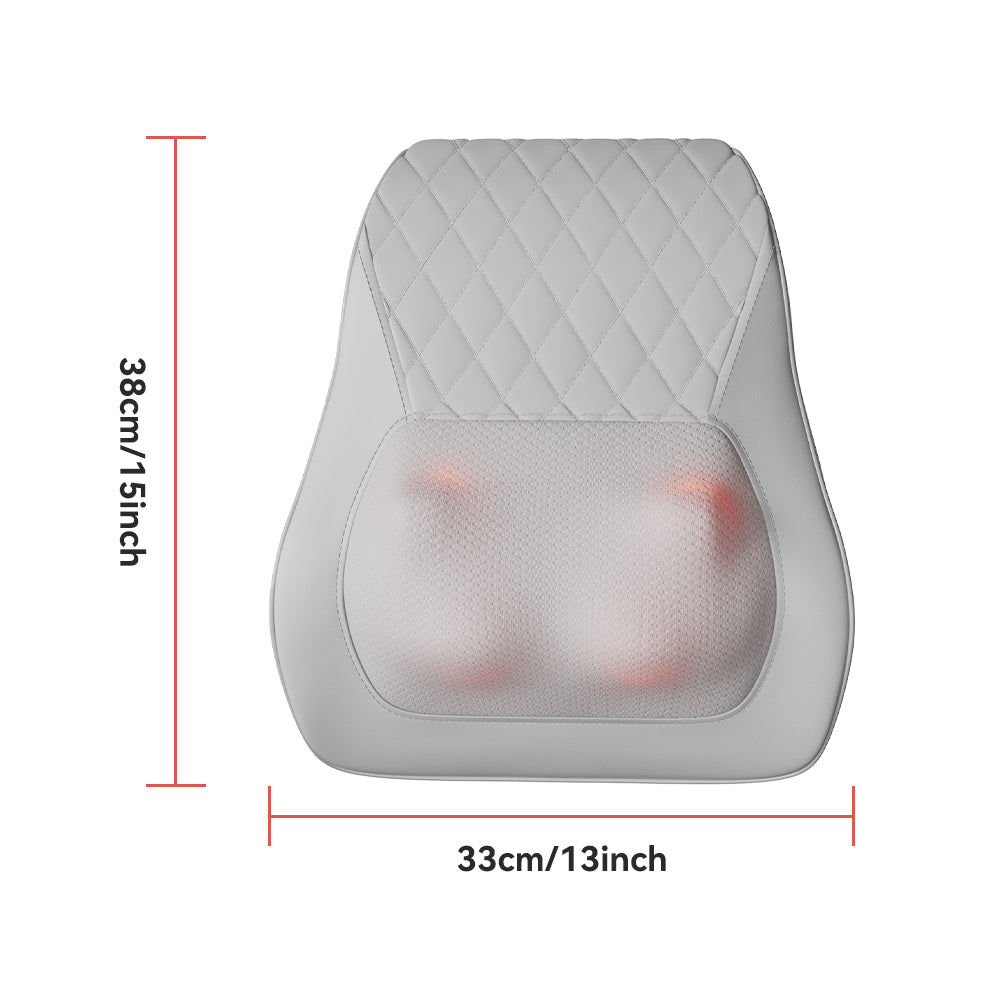 Shiatsu 3D Massage Pillow For Neck, Back & Shoulders Electric Massage Cushion With Heat Function, Ergonomic Design, Ideal For Home, Office & Car Use