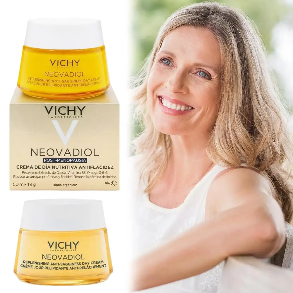 VICHY Post-menopause Day Cream 50ml Quickly Absorbed Non-greasy Salicylic Acid Facial Repair Cream Anti-Wrinkle Day Cream