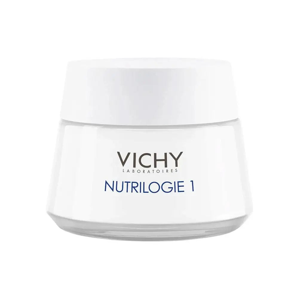 Vichy Collagen Night Cream  Day Cream Dryness Relief Brighten Skin Tone Moisturizes Fades Dark Spots Wrinkles Improves Skin Car