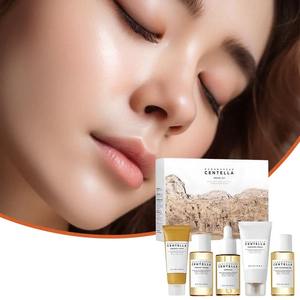Original Centella Asiatica Travel Kit Redness Moisturising Skin Reduce Dryness Anti Acne Repair Face Damaged Barrier Skin Care