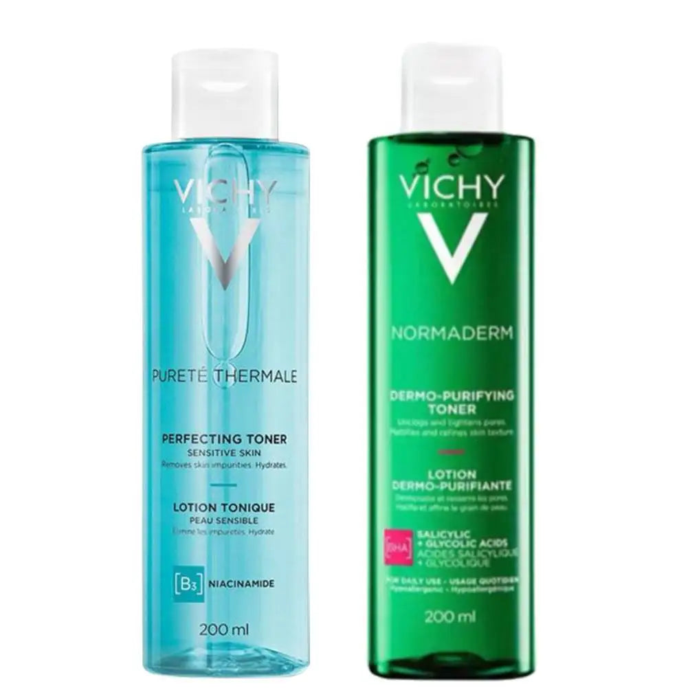 VICHY Facial Toner Deep Pore Cleansing Moisturizing Cleansing Purifying Controlling Oil  Anti-freckle Aqua Mist 200ml Skin Care