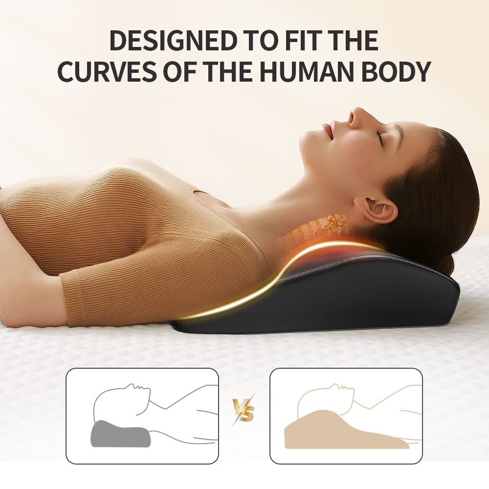 Shiatsu 3D Massage Pillow For Neck, Back & Shoulders Electric Massage Cushion With Heat Function, Ergonomic Design, Ideal For Home, Office & Car Use